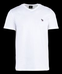 Paul Smith - Tee-shirt manches courtes en coton bio - Taille XL - Blanc