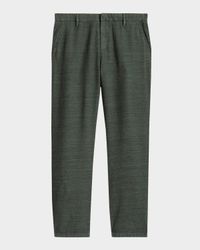 Men's Flint Linen-Blend Flare Pants