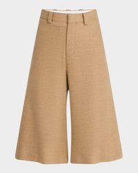 Drake Light Wool Cashmere Bermuda Shorts