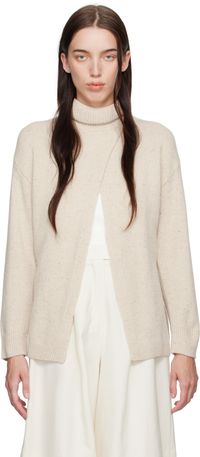 MM by Max Mara Col roulé Angelo beige