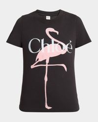 Flamingo Logo Short-Sleeve T-Shirt