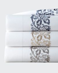 Saxon Standard Embroidered Pillowcase Pair