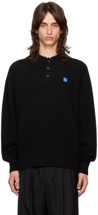 ADER error Black TRS Tag 02 Polo
