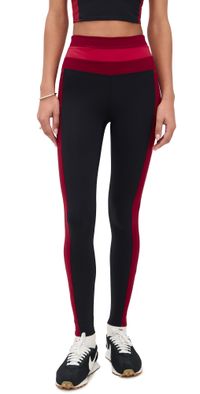 Beach Riot Mariella Leggings Redwood Colorblock L