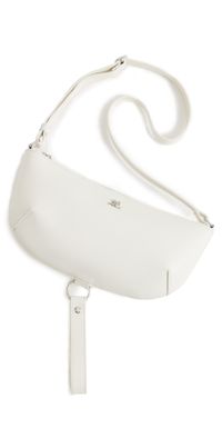 Courrèges Holy Eclipse Leather Bag Blanc Casse One Size