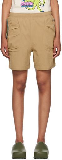 Brain Dead Beige Mountain Shorts
