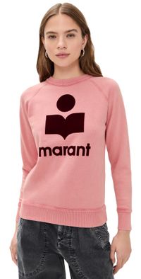 Isabel Marant Étoile Millyny Sweatshirt Bubblegum/Burgundy 36