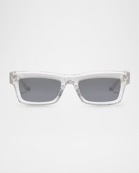 Rectangle Acetate Sunglasses