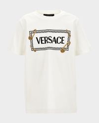 Boy's Vintage Inspired Logo-Print T-Shirt, Size 6-14