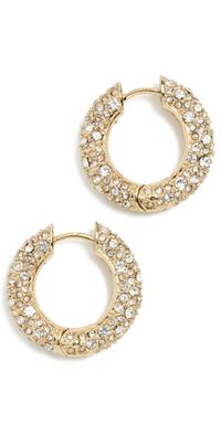 BaubleBar Carina Huggie Hoops Gold One Size