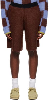 ZANKOV Brown Marcell Shorts