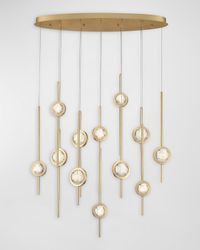 Barletta 12-Light Chandelier - 37.5"