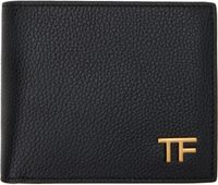 TOM FORD Black T Line Classic Bifold Wallet