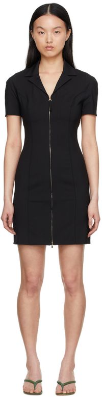 JACQUEMUS Black 'La Robe Tangelo' Dress