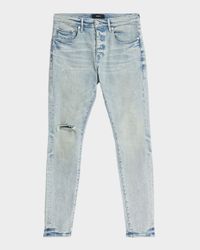 Men's Distressed Skinny Jeans
