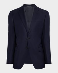 Men's Wool Textured Soft Line Sport Coat