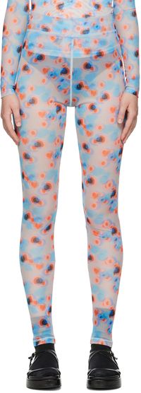 Henrik Vibskov Purple Dots Leggings