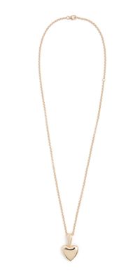 Annika Inez Voluptuous Heart Necklace Gold One Size