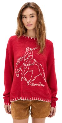 Bailey Rose Sweater Cherry M