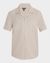 Men's Jacobson Thin Stripe Camp Shirt