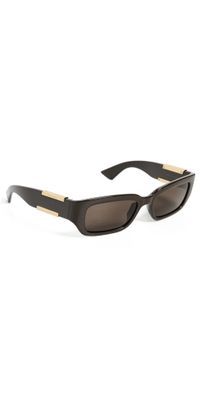 Bottega Veneta BV1406S Sunglasses Brown-Brown-Brown One Size