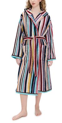 Missoni Chandler Hooded Bathrobe Multicolor S