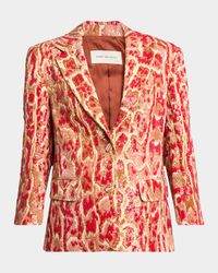 Birdy Printed Sequined Jacket