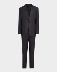 Men's Shelton Wool Prince of Wales Suit