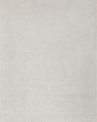 Brunello Hand-Loomed White Rug, 9' x 12'
