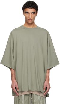 Rick Owens Green Hollywood Tommy T-shirt