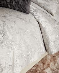 Liquid Marble Duvet, Queen