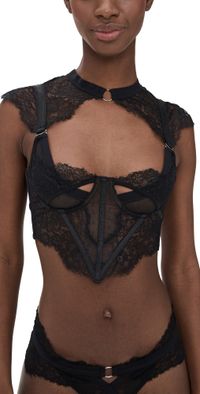 Thistle and Spire Minna Bodice Black S