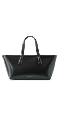 Mansur Gavriel Mini Everyday Tote Black/Caramel One Size