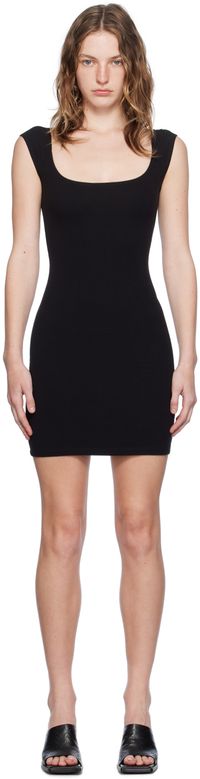 Gil Rodriguez Black 'El Tigre' Minidress