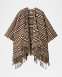 St. Charlotte Double-Faced Wool Cashmere Cape
