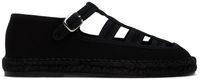 Bode Black Peggy Espadrilles