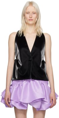 Kika Vargas Gilet Patsy noir