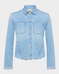 Janelle Cut-Off Denim Jacket
