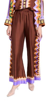 La DoubleJ Palazzo Pants Sunset Moro Placée XS