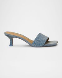 Ada Denim Slide Sandals