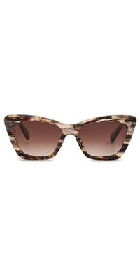 Krewe Brigitte Sunglasses Plume One Size