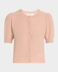 The Cashmere Pointelle Cardigan