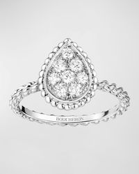Serpent Boheme 18K White Gold Large Ring