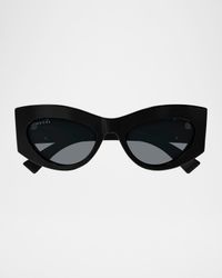 Cat-Eye Acetate Sunglasses