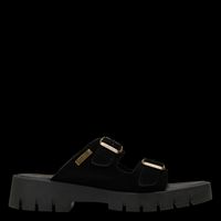 Les Tropeziennes Par M.belarbi - Sandales compensées en cuir - Taille 41 - Noir