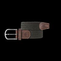 Billybelt - Ceinture tressée élastique unie - Taille 110 - Kaki
