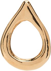 Serapis Gold Single Drop Earring