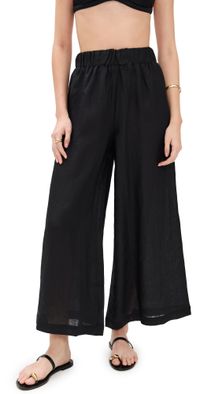 Vitamin A Tallows Wide Leg Pants Black L