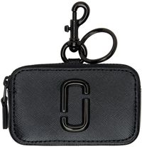 Marc Jacobs Black 'The Nano Snapshot Charm' Coin Pouch