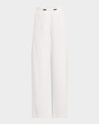 Piquet Fleece Track Pants
